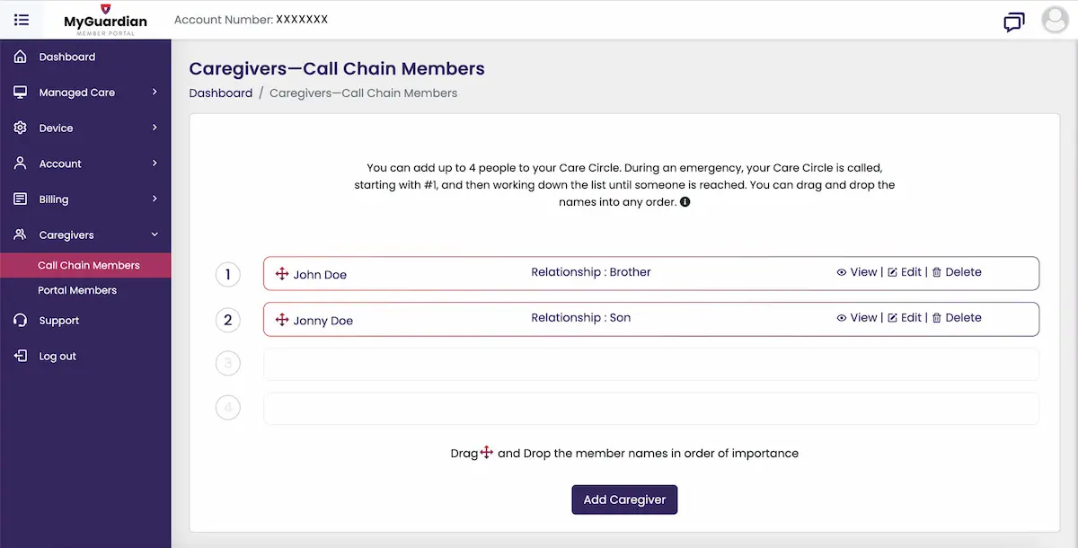 call chain