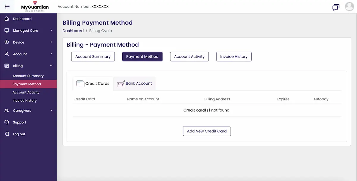 payment method